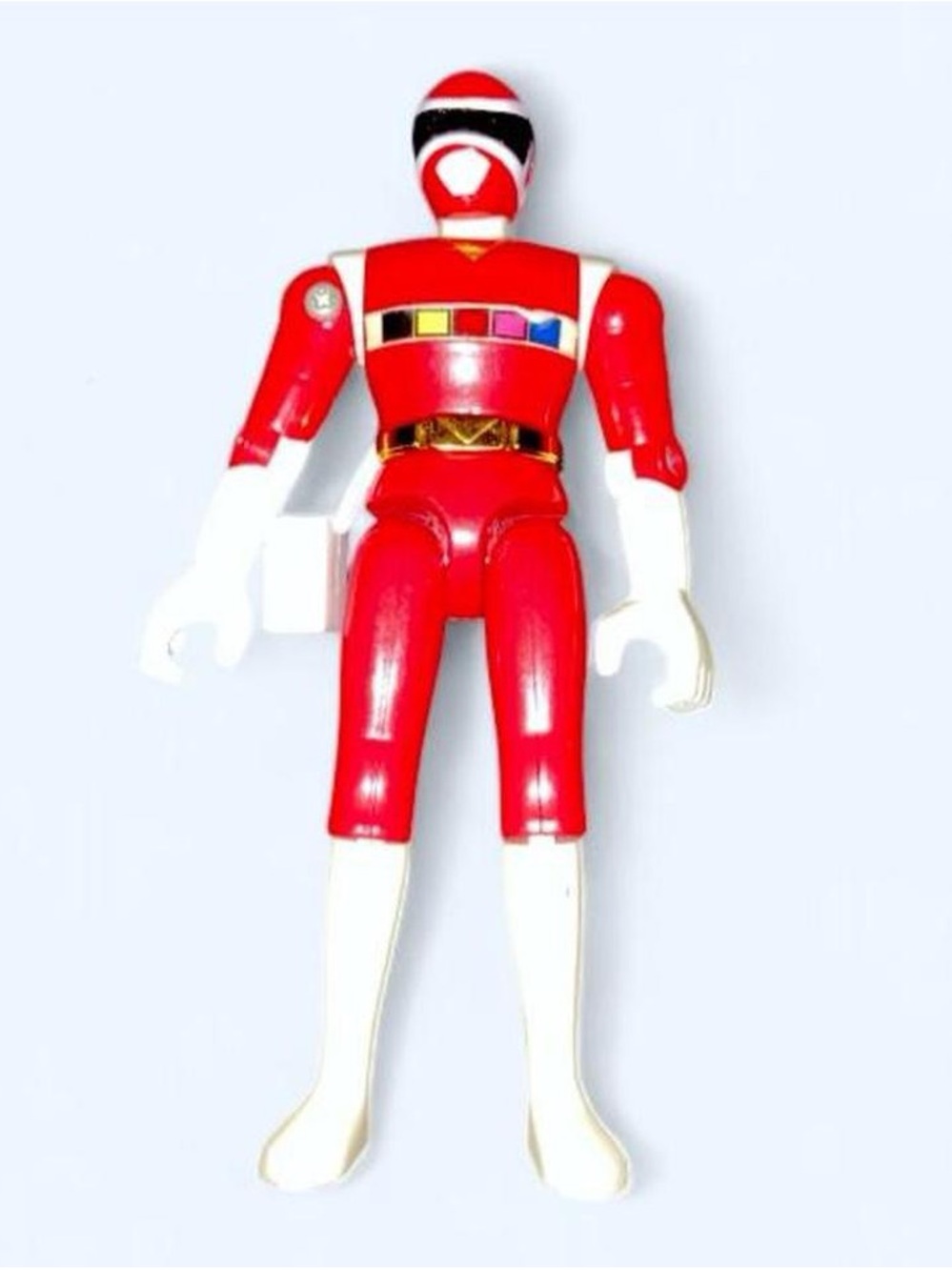 Vintage Red Ranger Action Figure 1987 Bandai